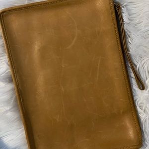COACH Leather Clutch or Small Ipad Holder
